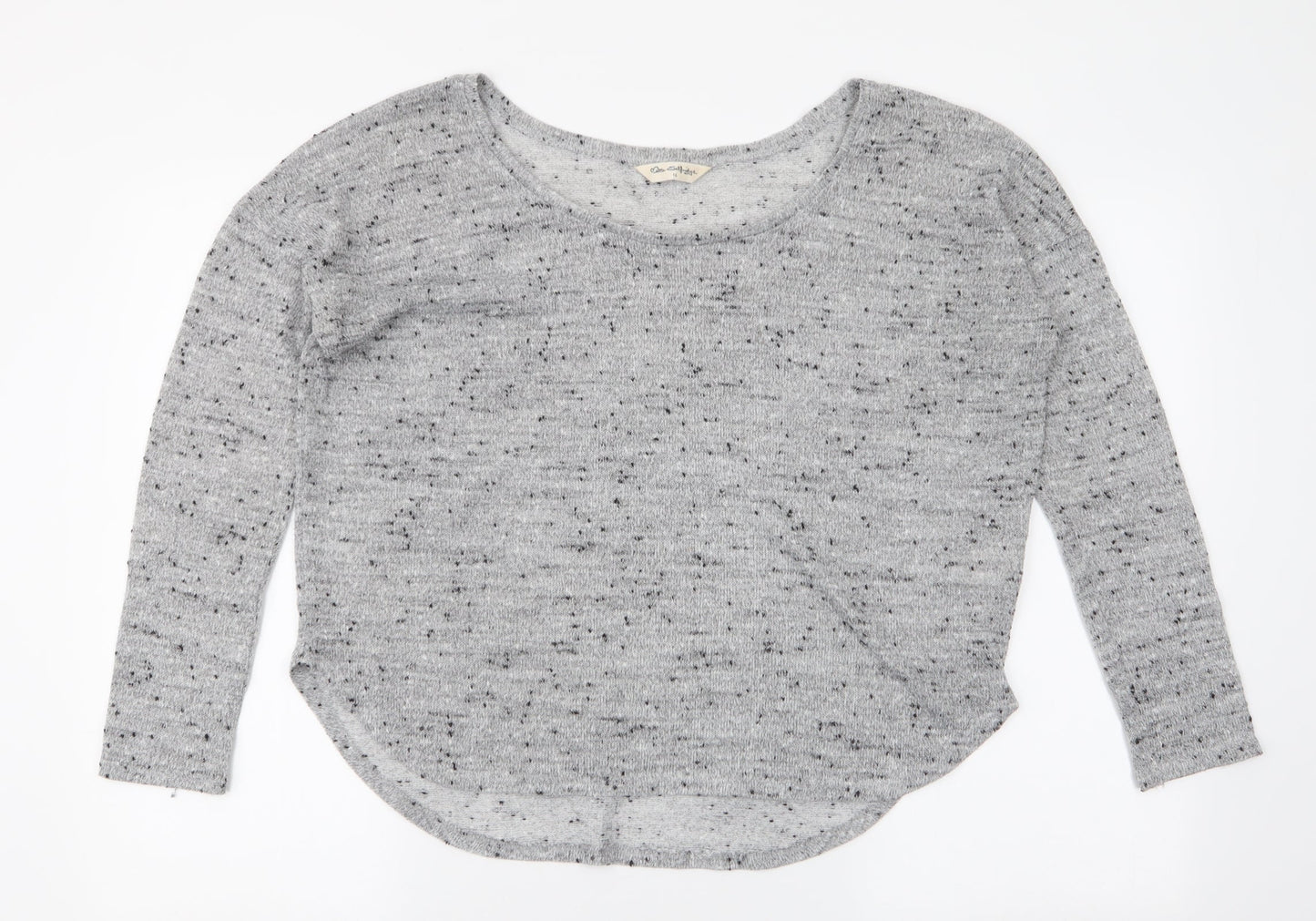 Womens UK Size 14 Miss Selfridge Grey Pullover Jumper
