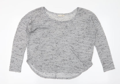 Womens UK Size 14 Miss Selfridge Grey Pullover Jumper