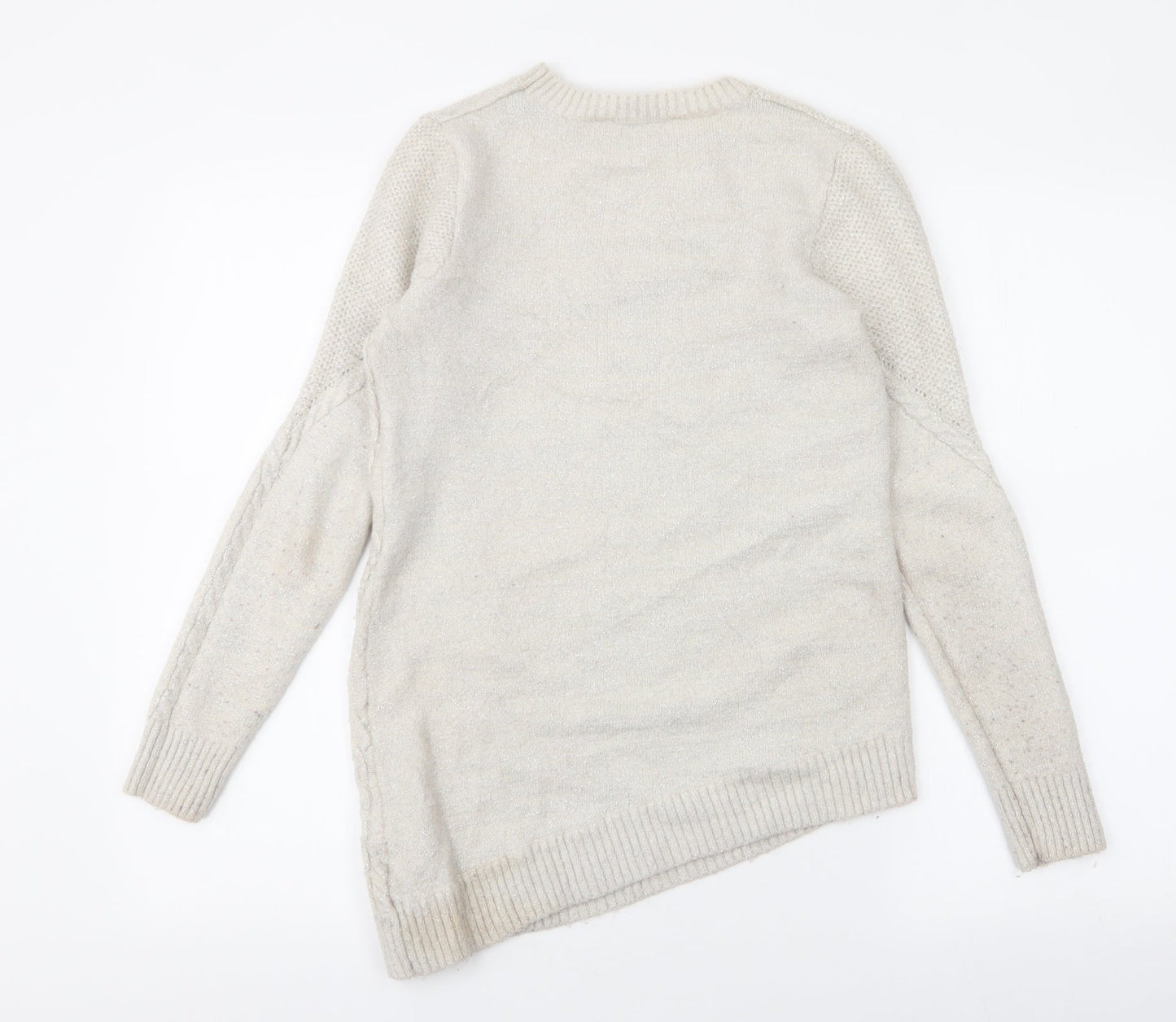 Womens UK Size 8 Dorothy Perkins Beige Pullover Jumper