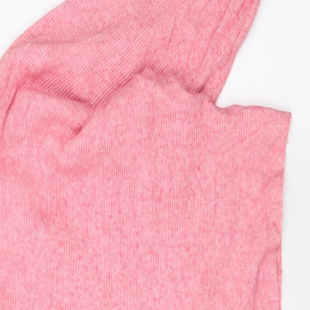 Womens UK Size M VILA Pink Pullover Jumper