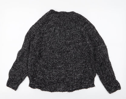 Womens UK Size 8 Papaya Grey Pullover Jumper