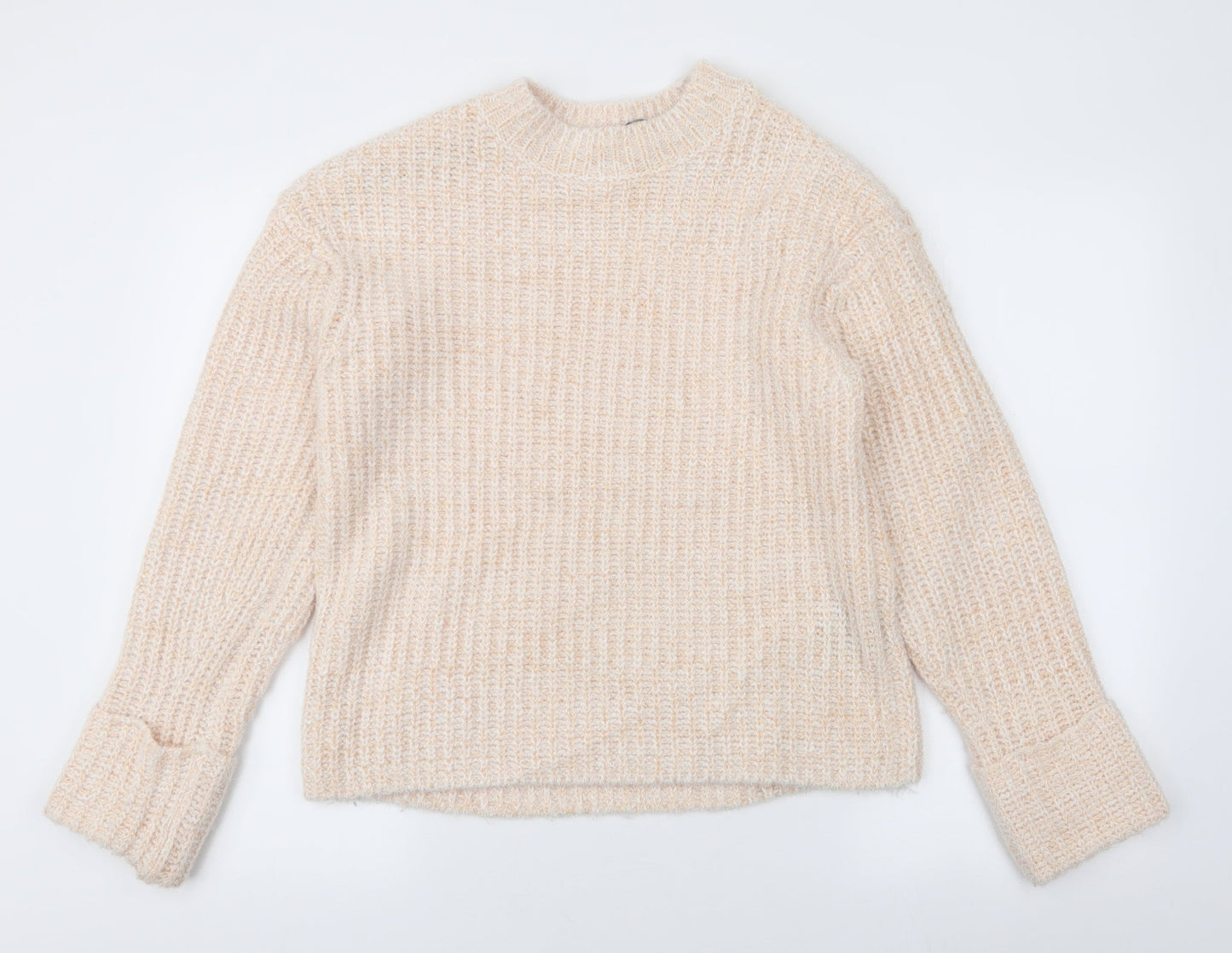Womens UK Size XS H&M Ivory Pullover Jumper