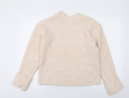Womens UK Size XS H&M Ivory Pullover Jumper