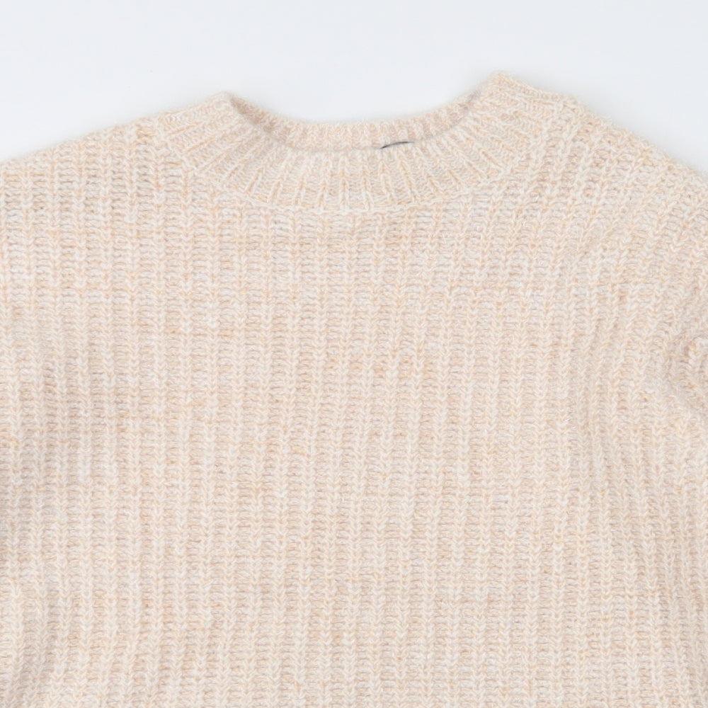 Womens UK Size XS H&M Ivory Pullover Jumper