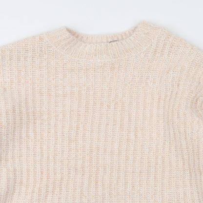 Womens UK Size XS H&M Ivory Pullover Jumper