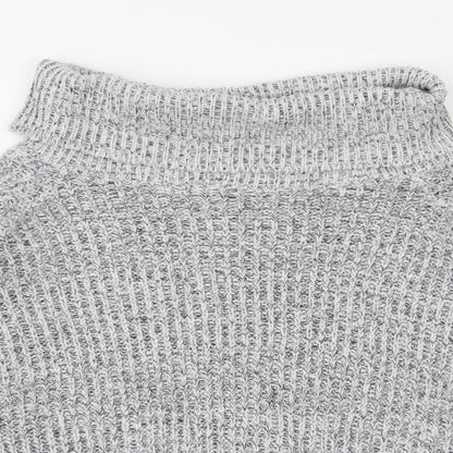 Womens UK Size 8 New Look Grey Pullover Jumper