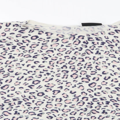 Womens UK Size L Wallis White Pullover Jumper