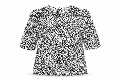 Womens UK Size 8 Papaya White Basic Blouse