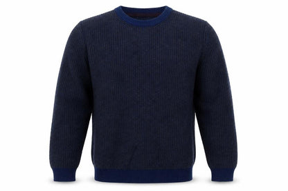 Mens UK Size S Marks and Spencer Blue Pullover Jumper
