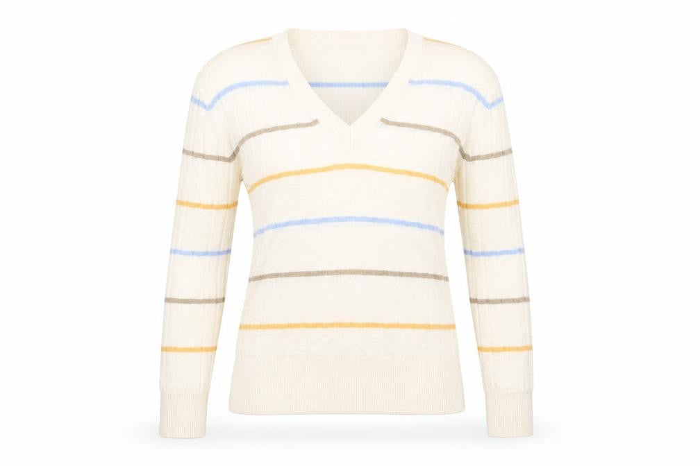 Womens UK Size S Marks and Spencer Ivory Pullover Jumper