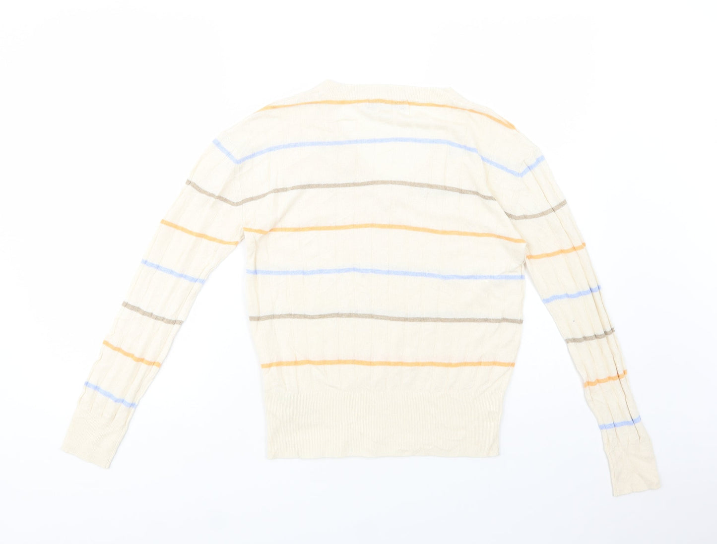 Womens UK Size S Marks and Spencer Ivory Pullover Jumper