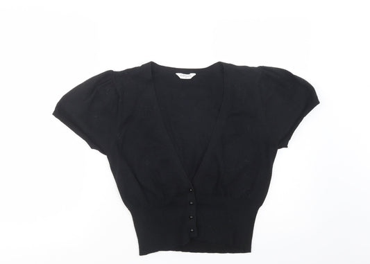 Womens UK Size 14 Editions Black Cardigan Jumper