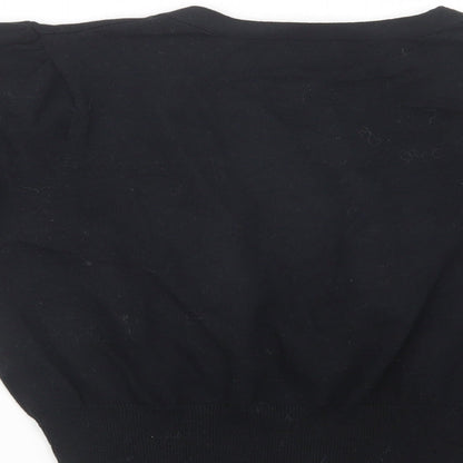 Womens UK Size 14 Editions Black Cardigan Jumper