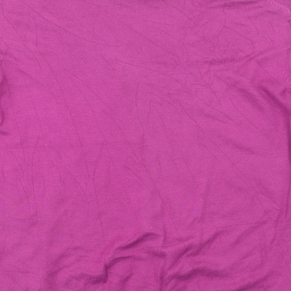 Womens UK Size 16 Marks and Spencer Purple Pullover Jumper