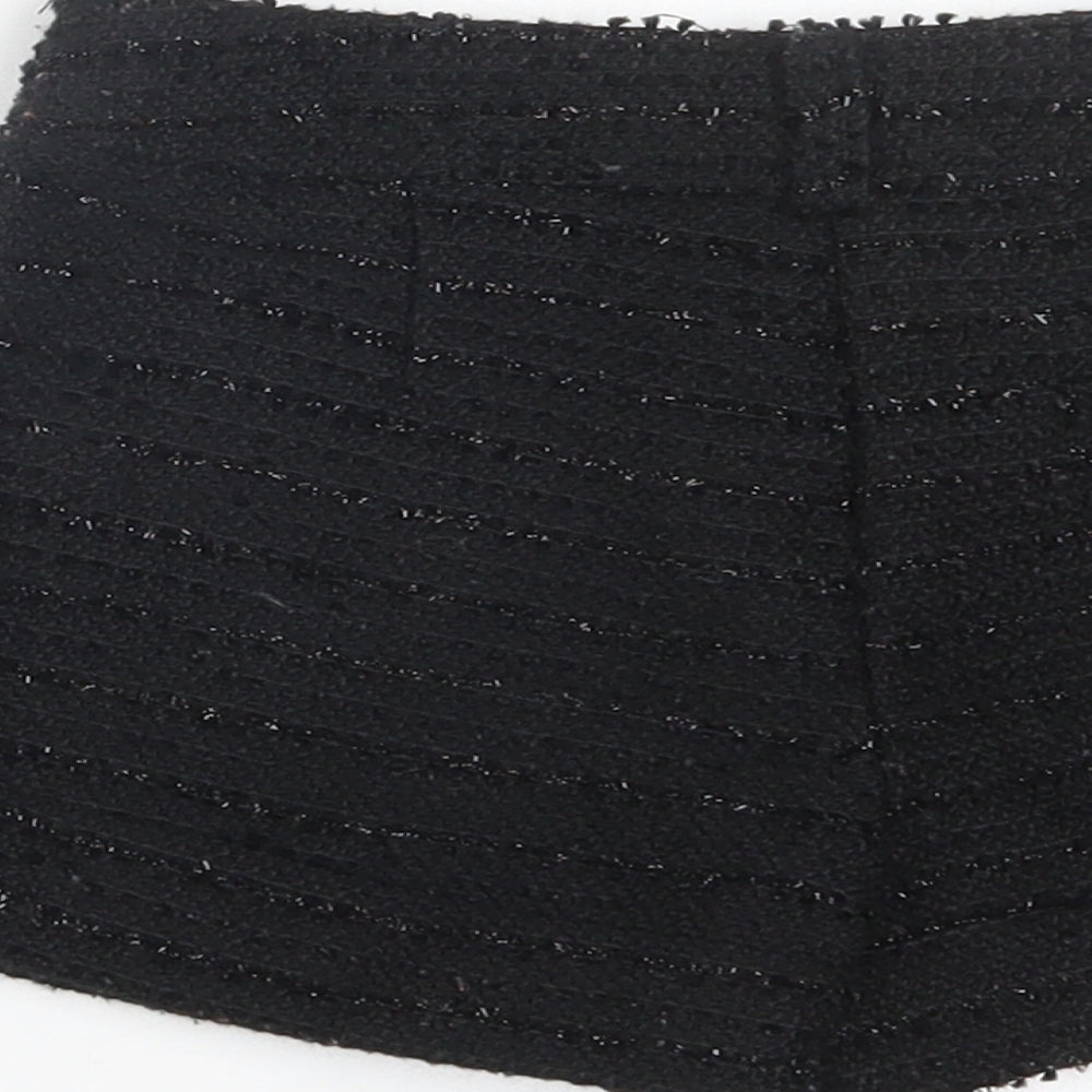 Dunnes Stores Girls Black  Polyester Sailor Shorts Size 4 Years  Regular Zip