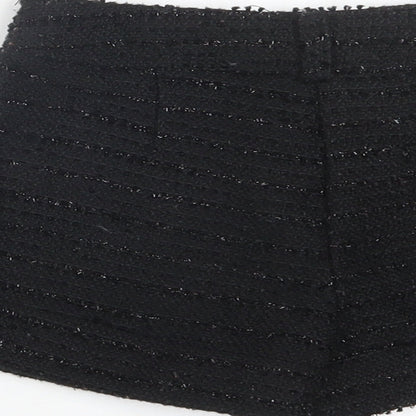 Dunnes Stores Girls Black  Polyester Sailor Shorts Size 4 Years  Regular Zip
