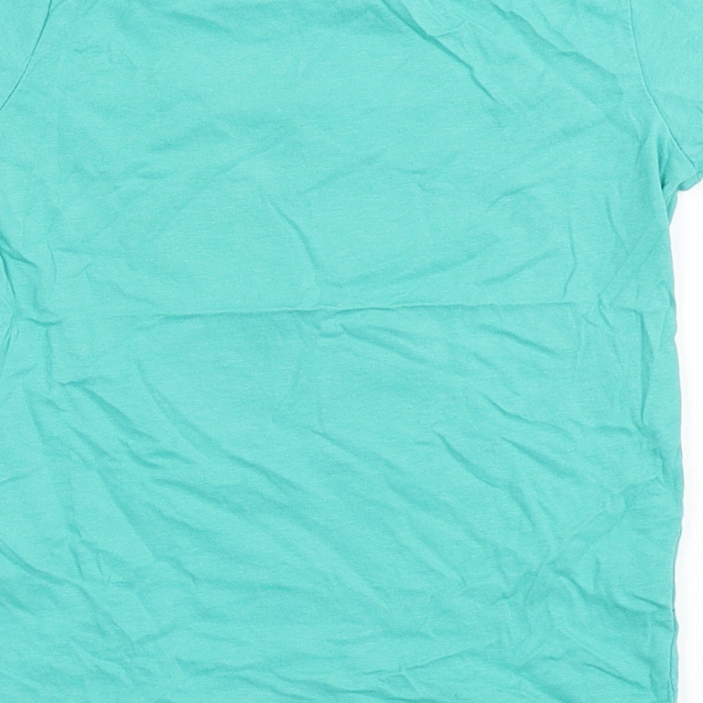 Cool Club Boys Green  Polyester Basic T-Shirt Size 2-3 Years Round Neck Pullover - Sporty, Cool