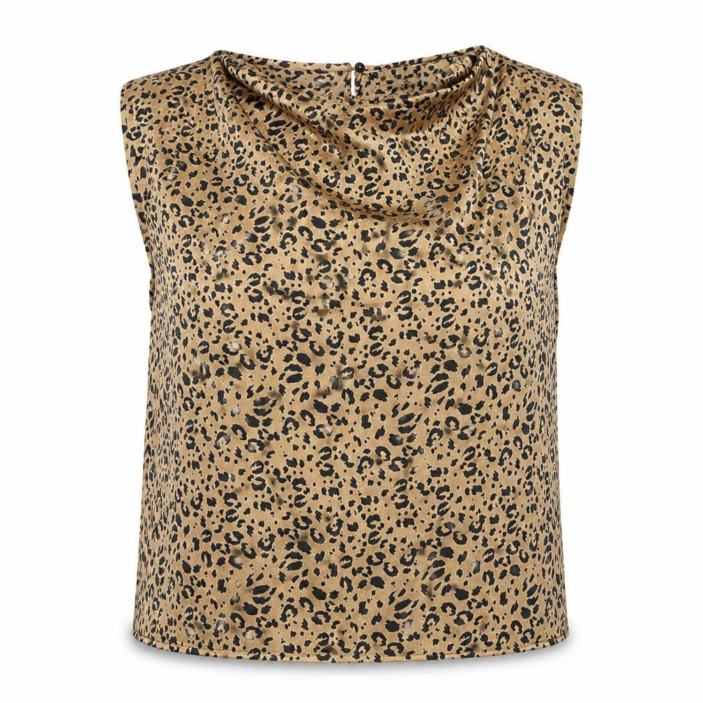 Womens UK Size 8 Primark Brown Basic Blouse