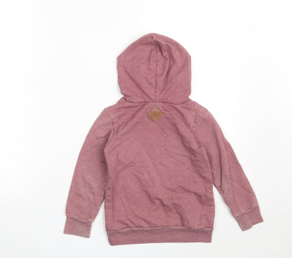 Keedo Boys Purple  100% Cotton Pullover Hoodie Size 4 Years   - EXPLORE