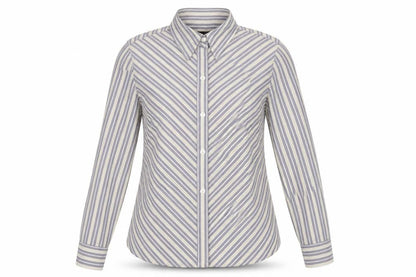 Womens UK Size 12 Express Grey Basic Button-Up