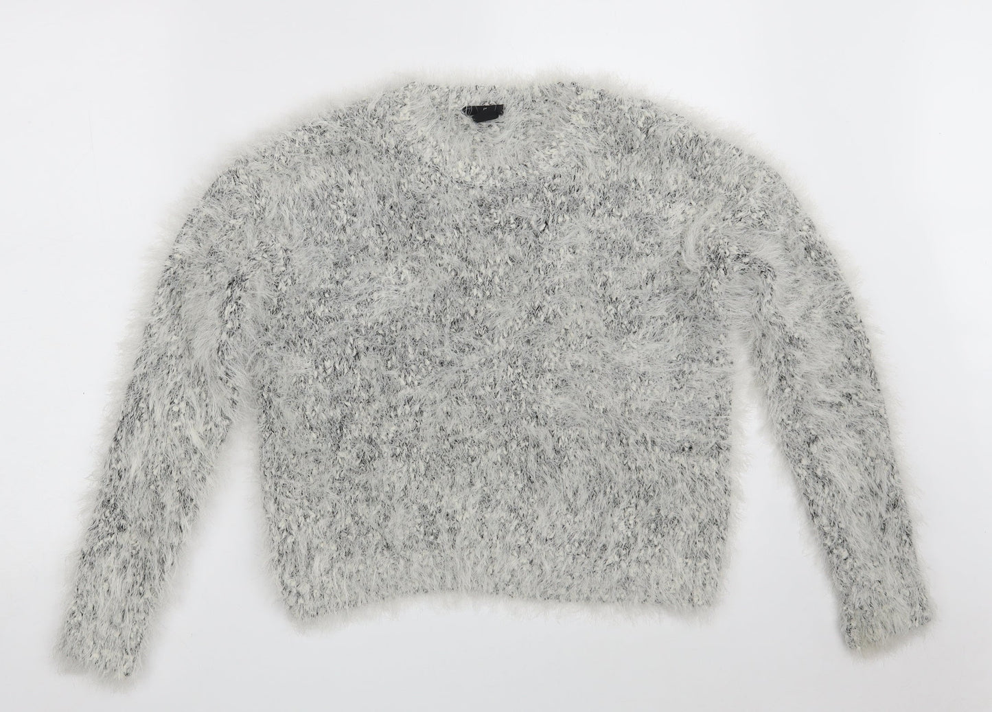 Womens UK Size S H&M Grey Pullover Jumper