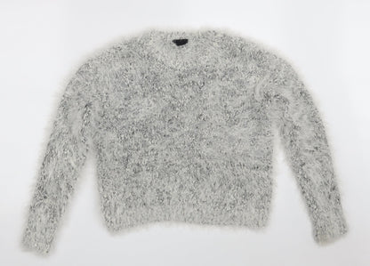 Womens UK Size S H&M Grey Pullover Jumper