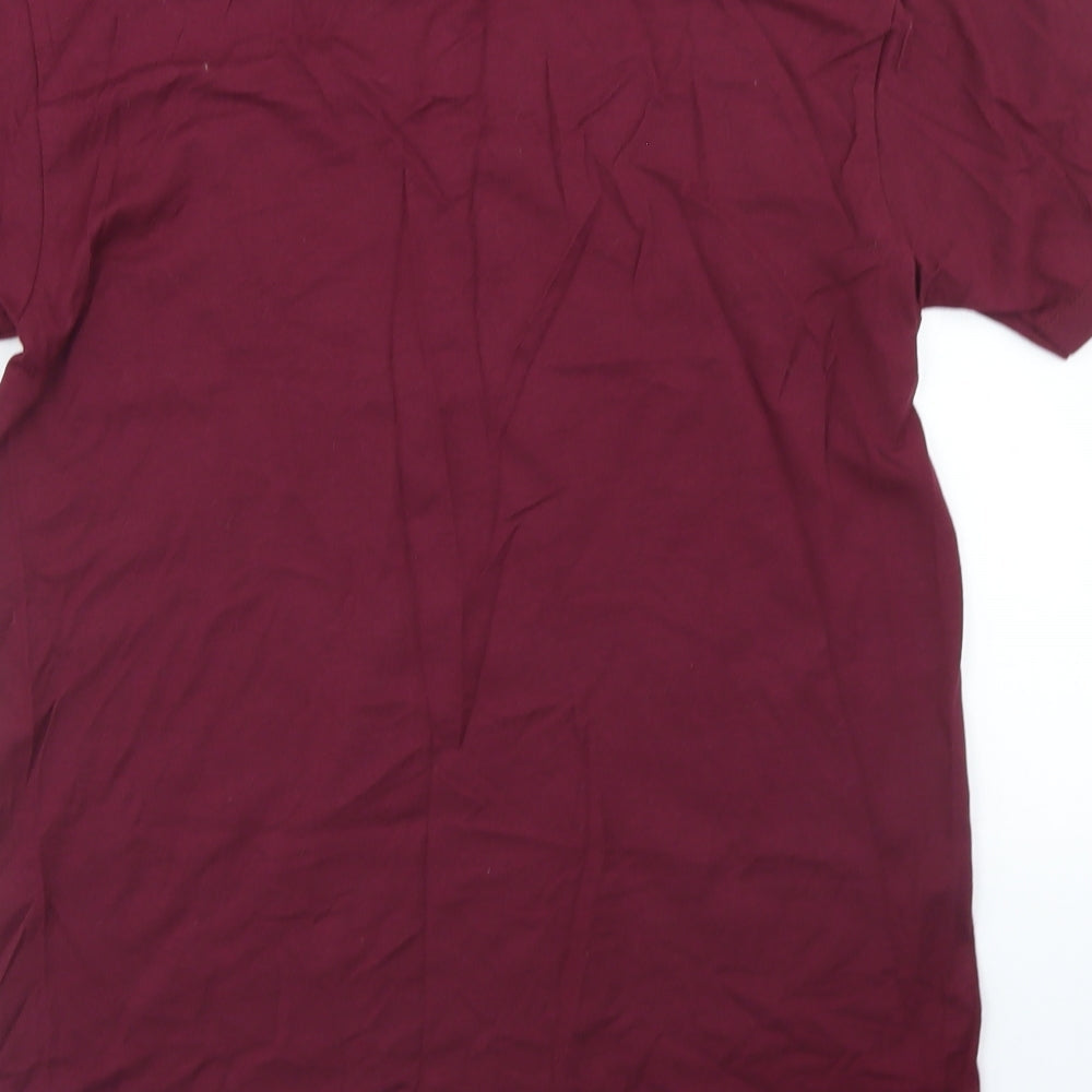 Local Laundry Mens Purple  Cotton  T-Shirt Size S Crew Neck