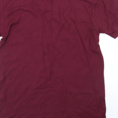 Local Laundry Mens Purple  Cotton  T-Shirt Size S Crew Neck
