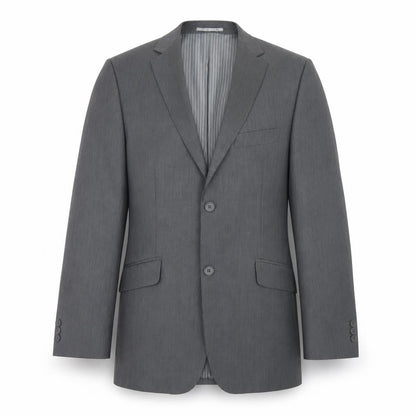 Mens UK Size 38 Preworn Regular Grey Suit Jacket
