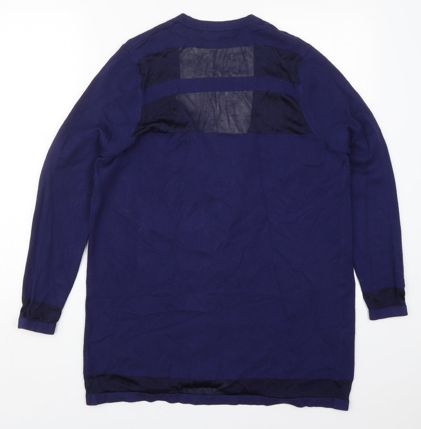 Womens UK Size 14 Marks and Spencer Blue Cardigan Jumper