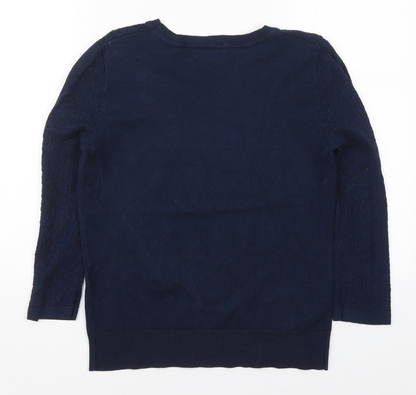 Womens UK Size 14 Warehouse Blue Pullover Jumper
