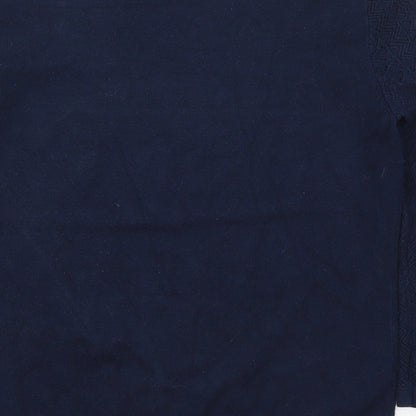 Womens UK Size 14 Warehouse Blue Pullover Jumper