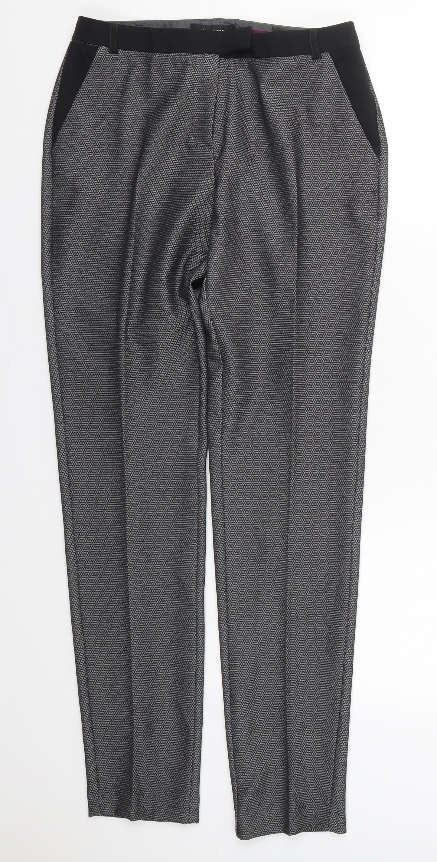 Womens UK Size 6 Atmosphere Regular Fit  Grey Trousers