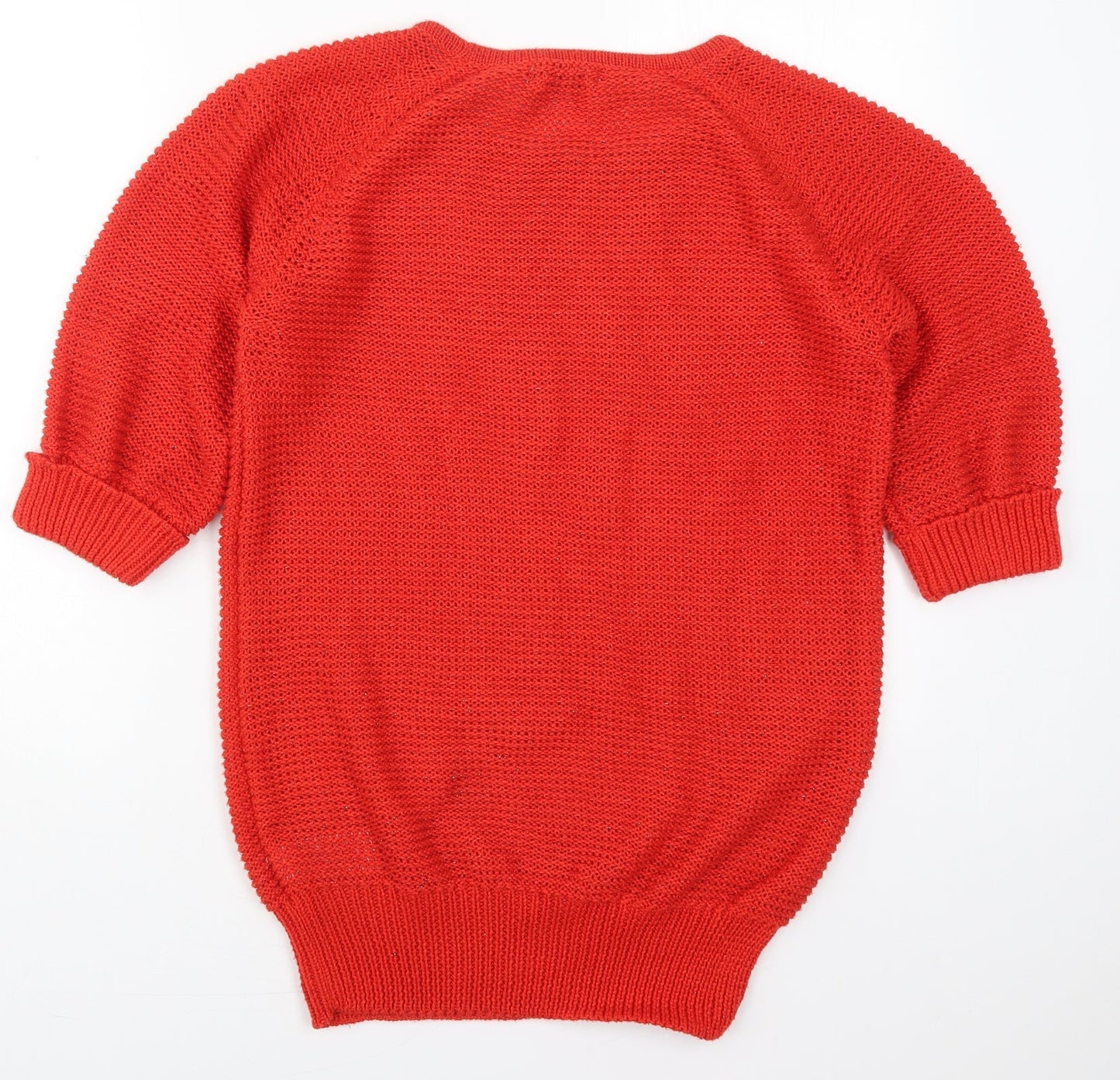 Womens UK Size 12 Peacocks Red Pullover Jumper