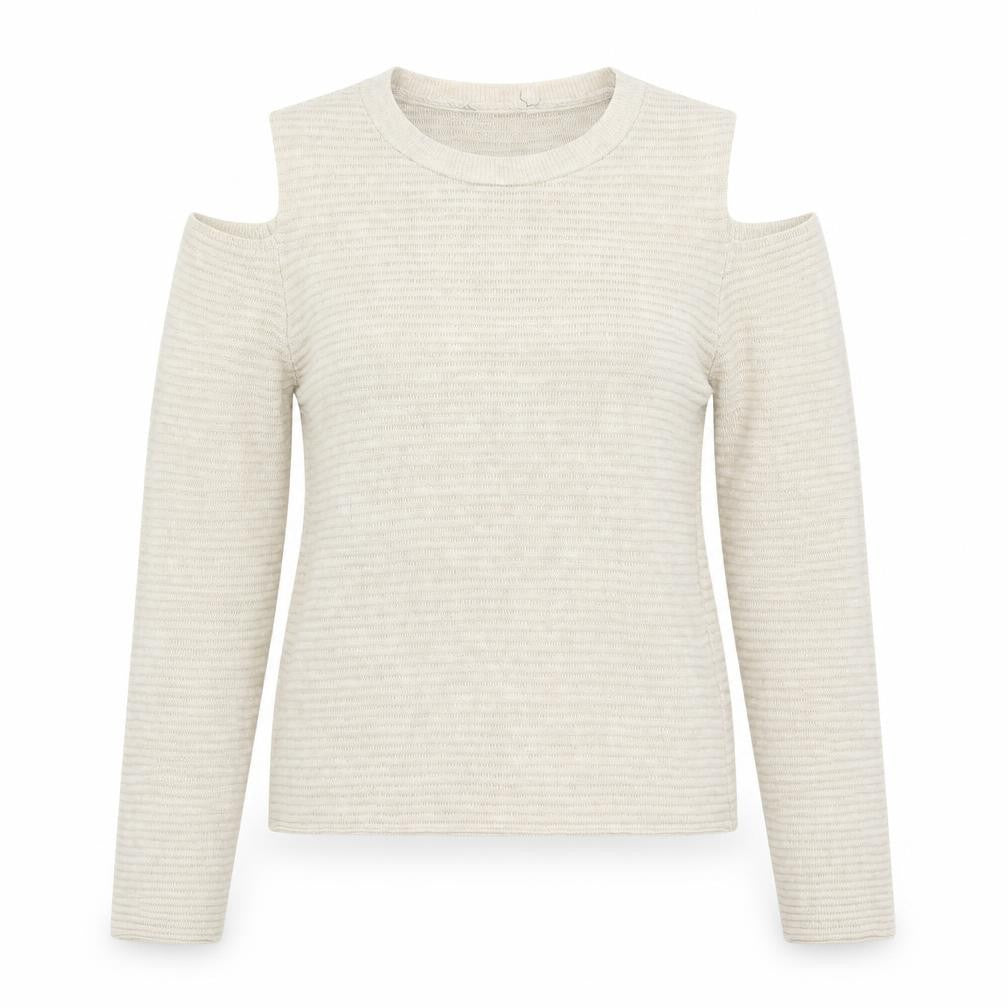Womens UK Size 8 Atmosphere Beige Pullover Jumper