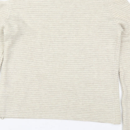 Womens UK Size 8 Atmosphere Beige Pullover Jumper