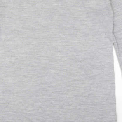 Atmosphere Womens Grey  Acrylic Jumper Dress  Size S  Crew Neck Pullover