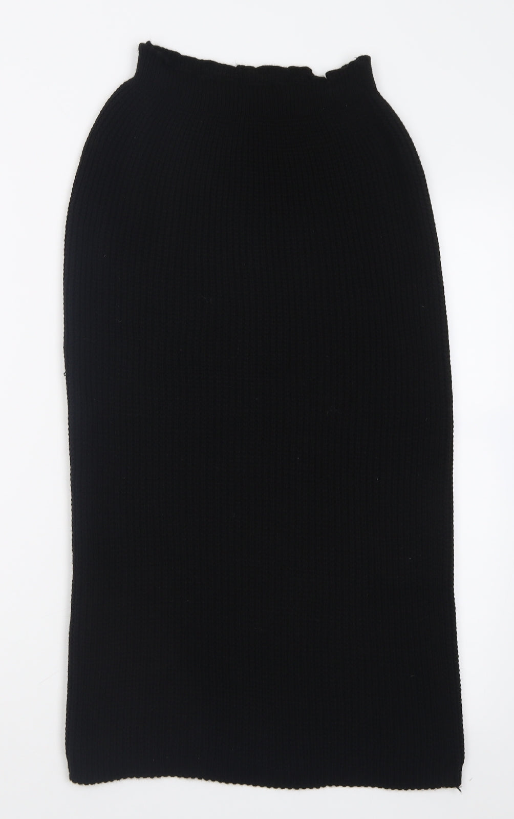 In the Style Womens Black  Acrylic A-Line Skirt Size 8