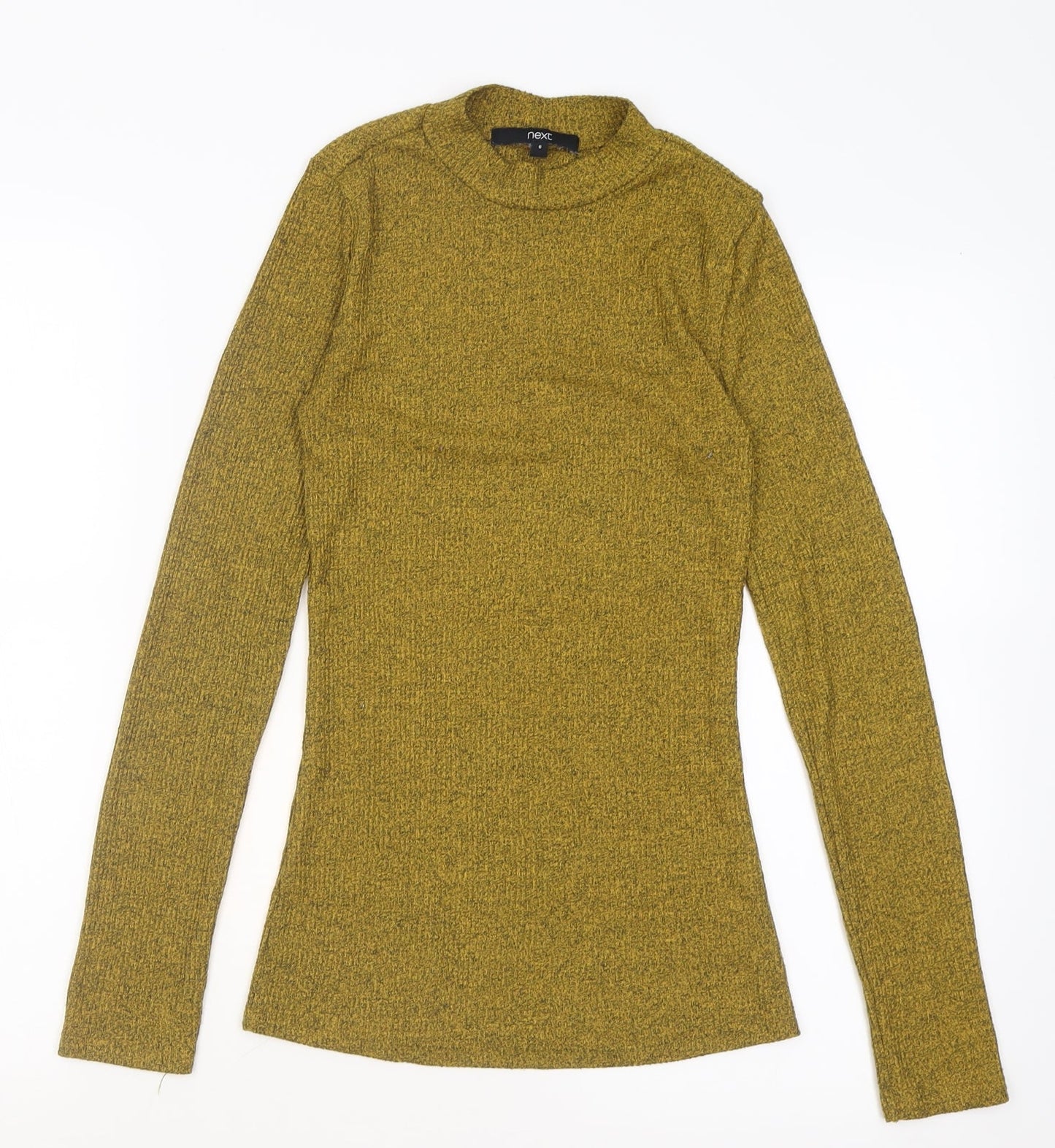 Womens UK Size 6 NEXT Yellow Pullover Jumper