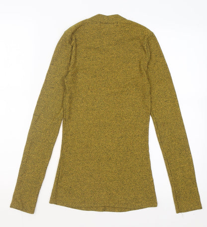 Womens UK Size 6 NEXT Yellow Pullover Jumper