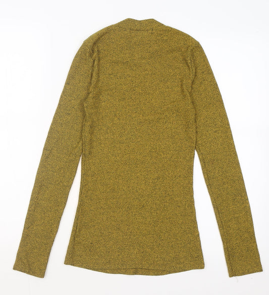 Womens UK Size 6 NEXT Yellow Pullover Jumper