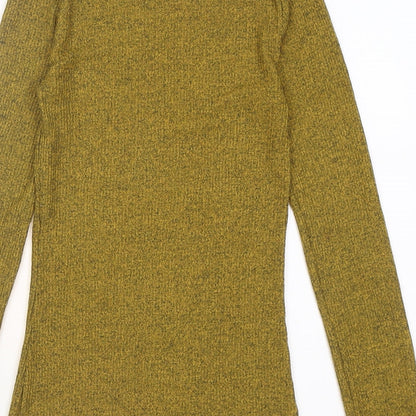 Womens UK Size 6 NEXT Yellow Pullover Jumper