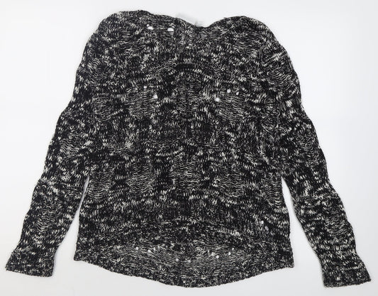 Womens UK Size 8 New Look Black Pullover Jumper