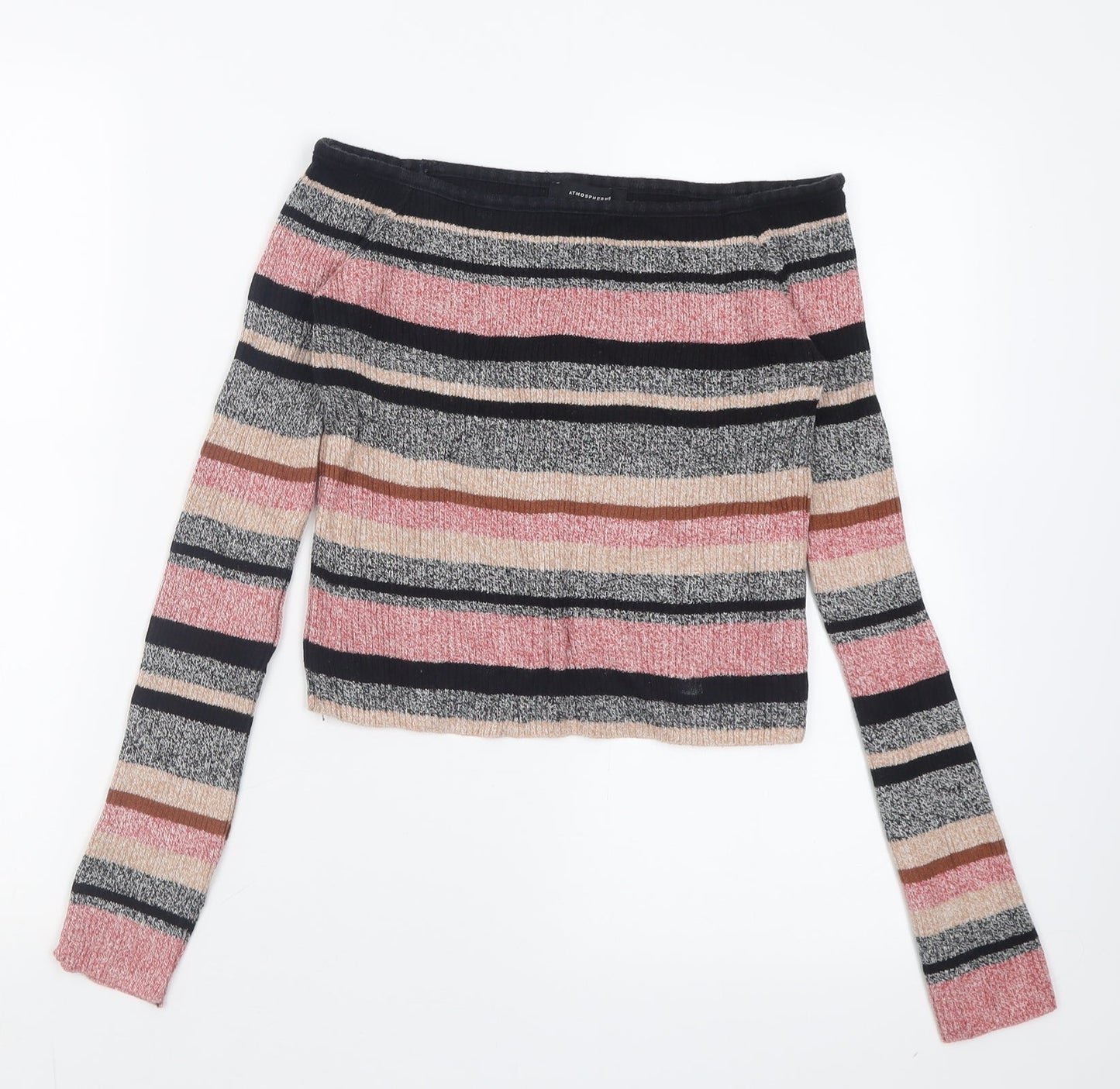 Womens UK Size 8 Atmosphere Multicoloured Pullover Jumper