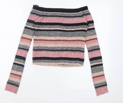 Womens UK Size 8 Atmosphere Multicoloured Pullover Jumper
