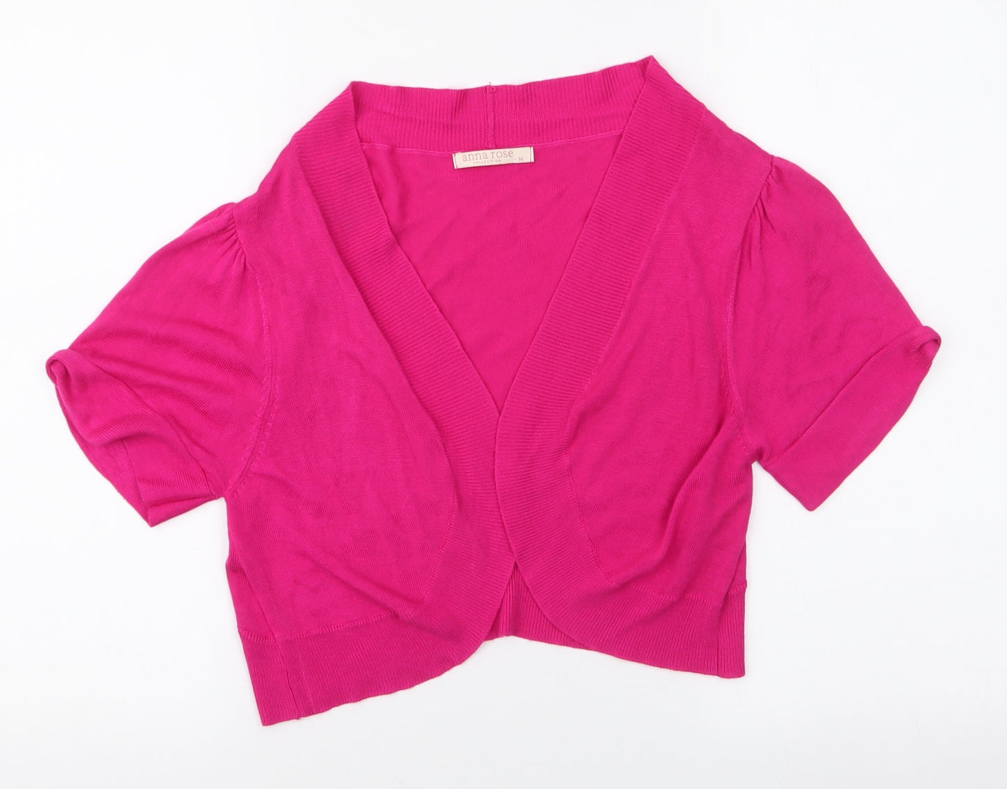 Womens UK Size M Anna Rose Pink Cardigan Jumper