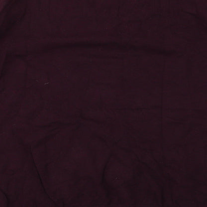 Matalan Mens Purple Round Neck  Cotton Pullover Jumper Size XL