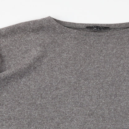 Womens UK Size L New Look Grey Pullover Jumper