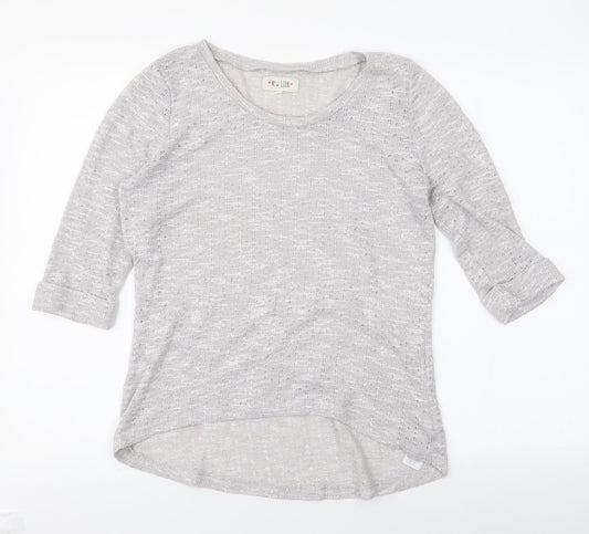 Womens UK Size 14 New Look Grey Pullover Jumper