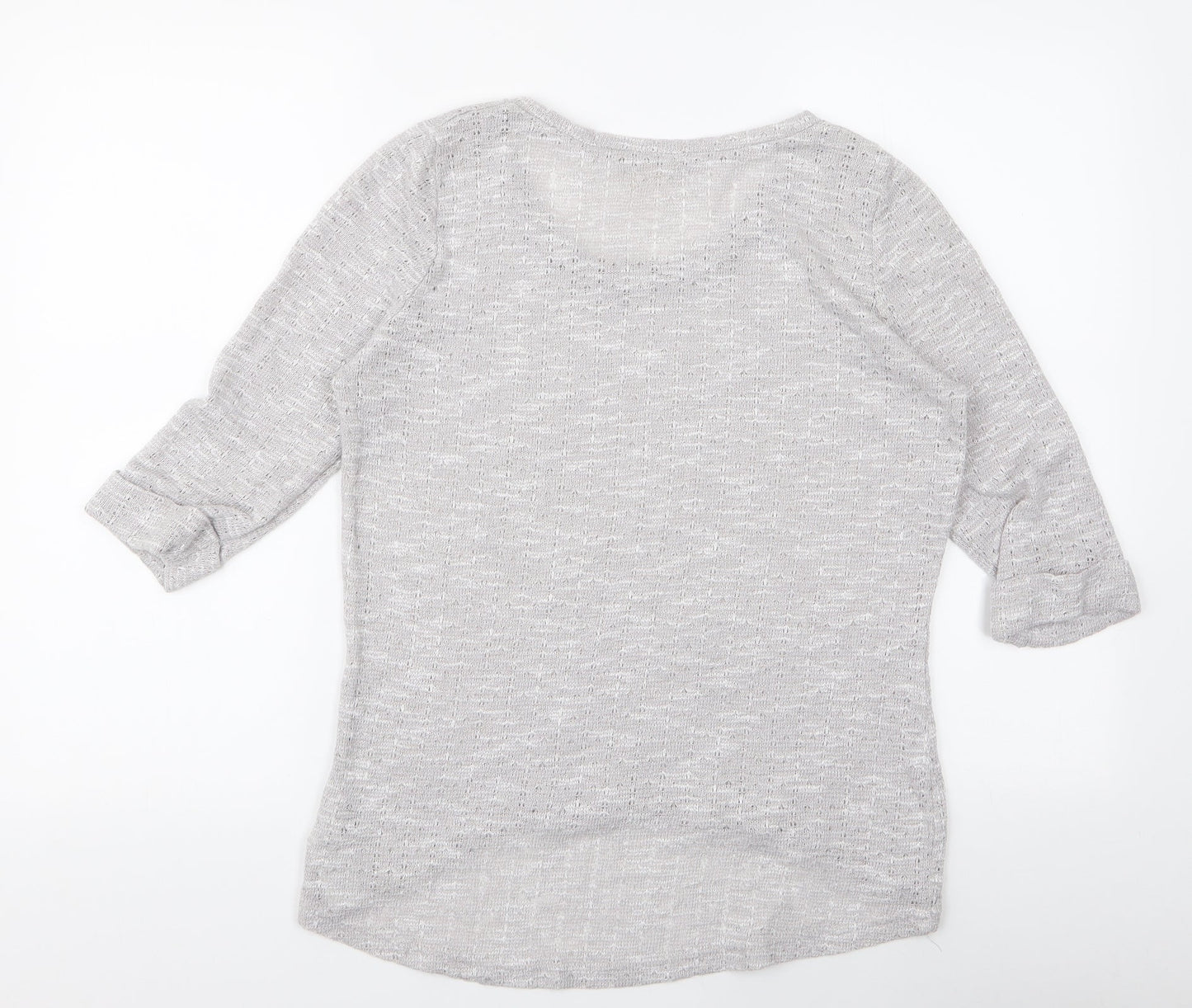 Womens UK Size 14 New Look Grey Pullover Jumper